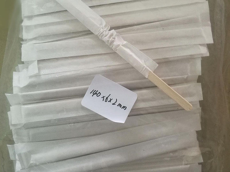 Paper bag wrapping machine for coffee stirrer lead machinery