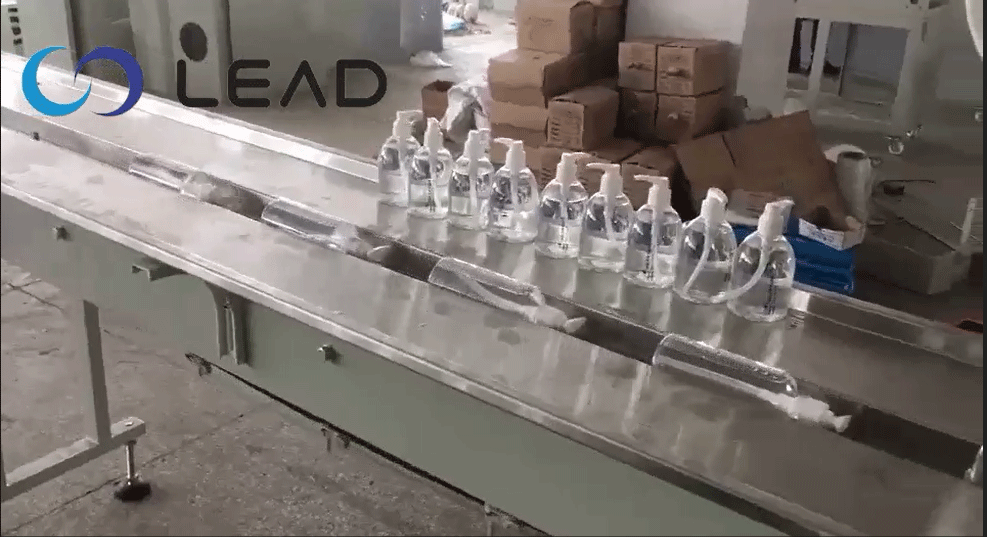 alcohol disinfectant spray packaging machine