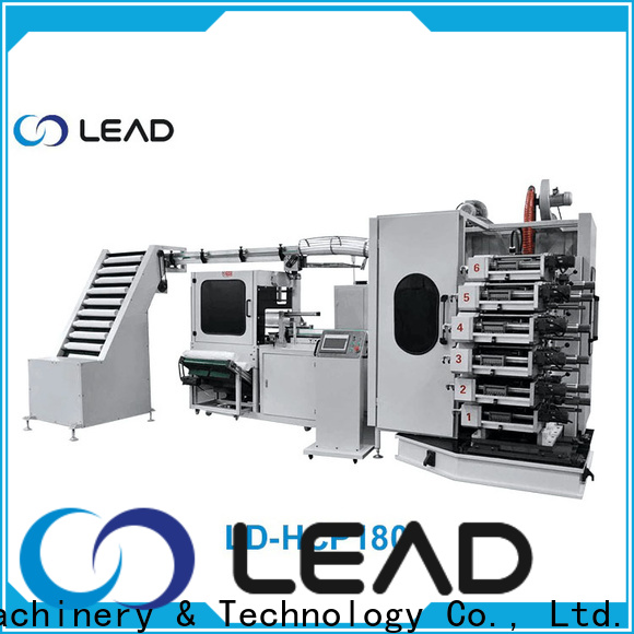 Lead machinery New two colour flexo printing machine suppliers for coffee cup
