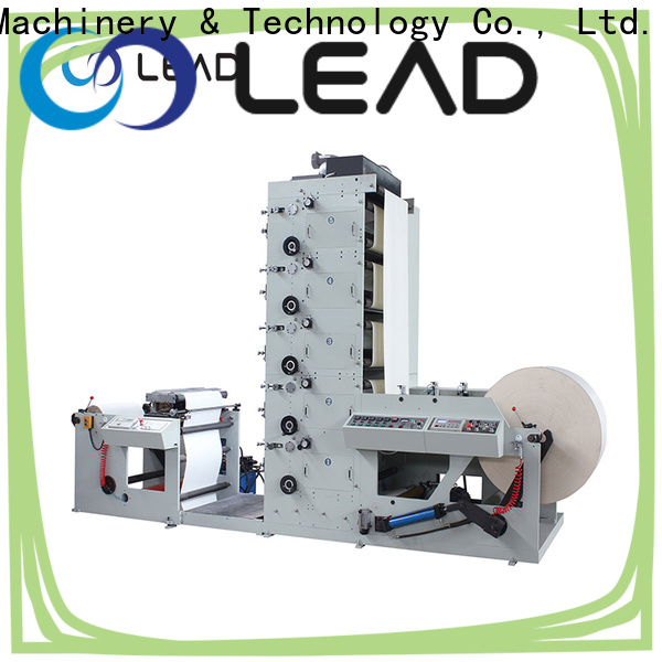 Lead machinery New single color flexo printing machine suppliers for coffee cup