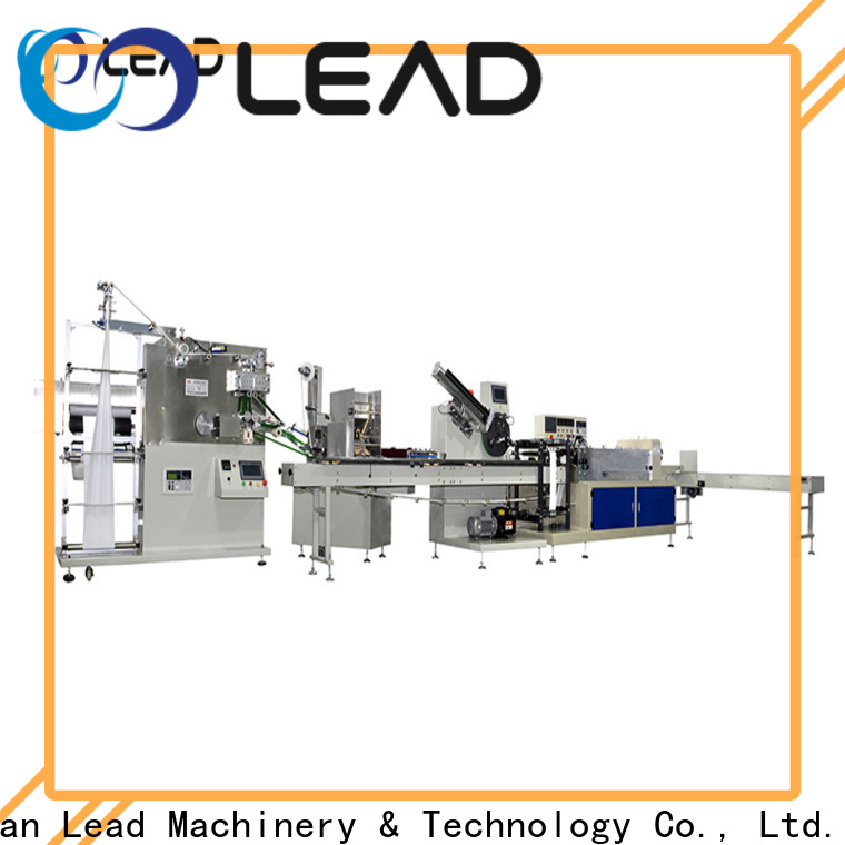 Lead machinery top airline cutlery wrapping machine supply for cup