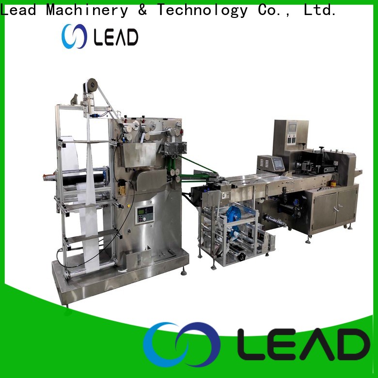 Lead machinery best wet wipe packing machine suppliers manufacturers for tissue