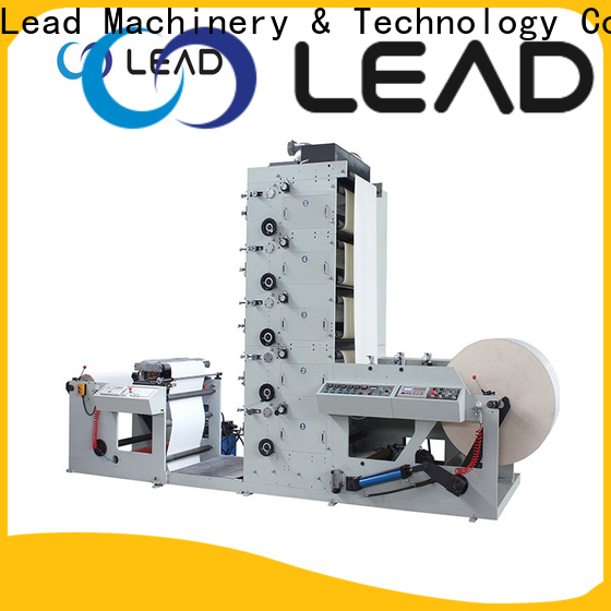 Lead Machinery 6 colour flexo printing machine price factory for paper cup