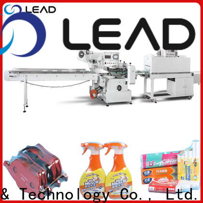 Lead machinery wholesale carton shrink wrapping machine supply for bottles