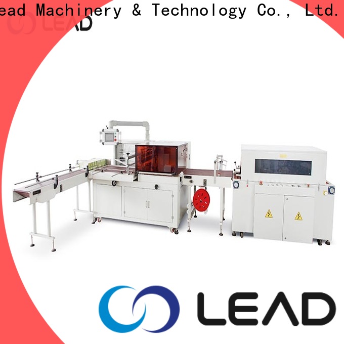 Lead Machinery laundry shrinkwrapping machinery company for bottles