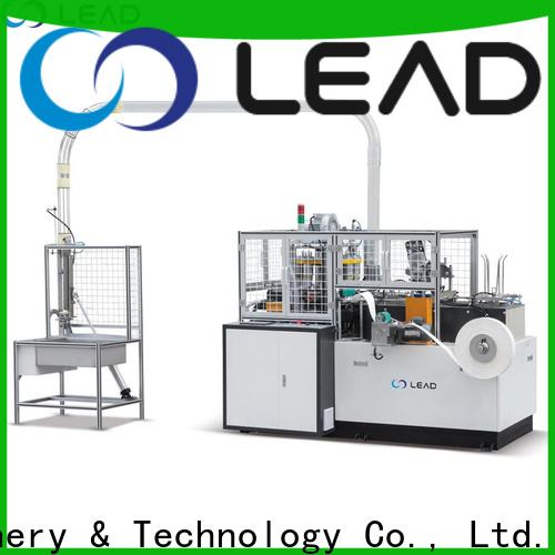 Lead Machinery paper cup manufacturing machine company for production