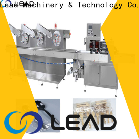 Lead Machinery Tongue depressor paper bag packaging machine suppliers for cutlery