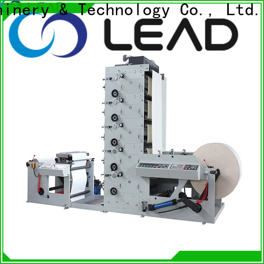 Lead machinery New multi color flexo printing machine suppliers for production