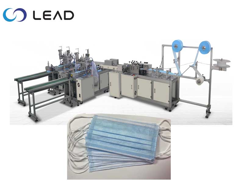3 ply disposable medical face mask making machine