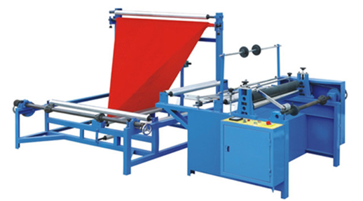Disposable tablecloth fold and cutting machine