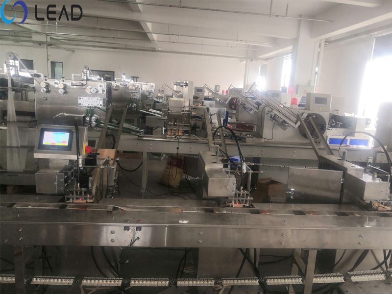 Single cutlery automatic wrapping machine in flow pack丨knife, fork and spoon丨LEAD Machinery
