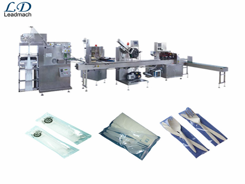 Automatic cutlery Packaging Machine Lead Machinery