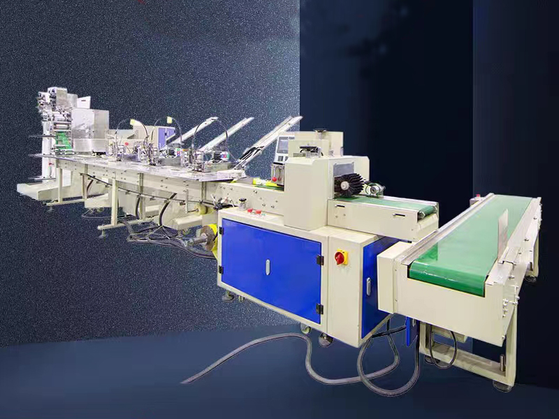Acceptance video of automatic cutlery packing machine for Jordanian customers